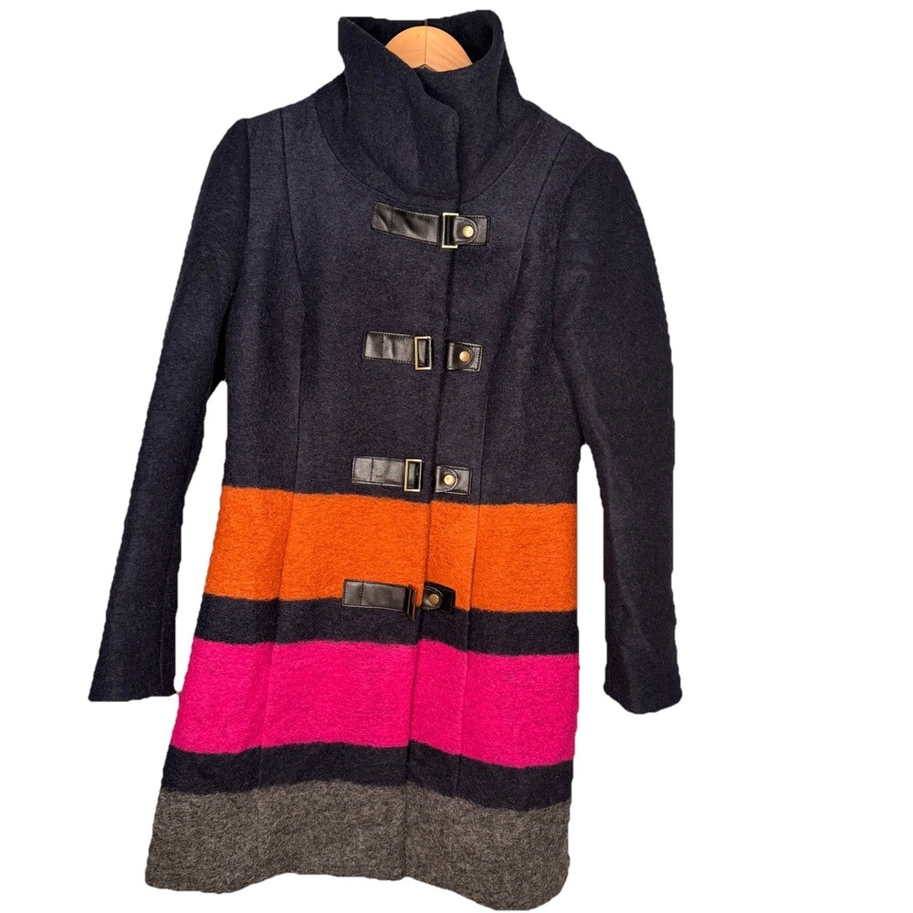 Anthropologie‎ Plenty By Tracy Reese  Wool Blend Coat Women's SZ-M Lined